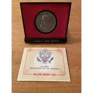 Major Henry Lee - America's First Medals US Mint Pewter Coin Collectible